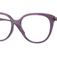 Vogue VO5451 Phantos Eyeglasses  3024-TRANSPARENT VIOLET 53-16-140 - Color Map violet