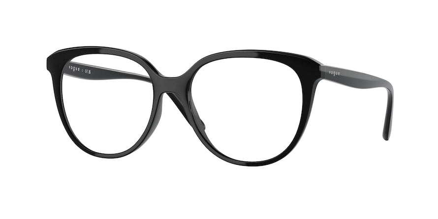 Vogue VO5451 Phantos Eyeglasses  W44-BLACK 53-16-140 - Color Map black
