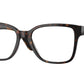 Vogue VO5452F Square Eyeglasses  W656-DARK HAVANA 53-16-140 - Color Map havana