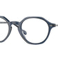 Vogue VO5472 Irregular Eyeglasses  2760-TRANSPARENT BLUE 49-21-145 - Color Map blue