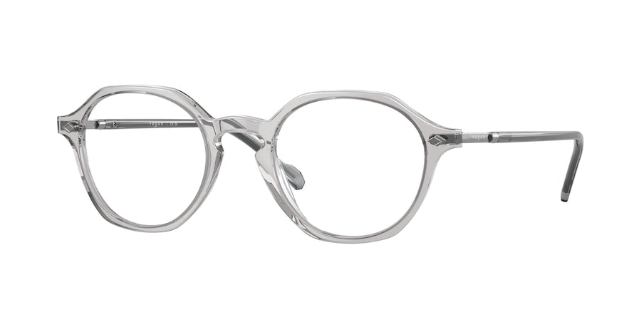 Vogue VO5472 Irregular Eyeglasses  2820-TRANSPARENT GREY 49-21-145 - Color Map grey