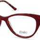Candies CA0189 Cat Eyeglasses 066-066 - Shiny Red