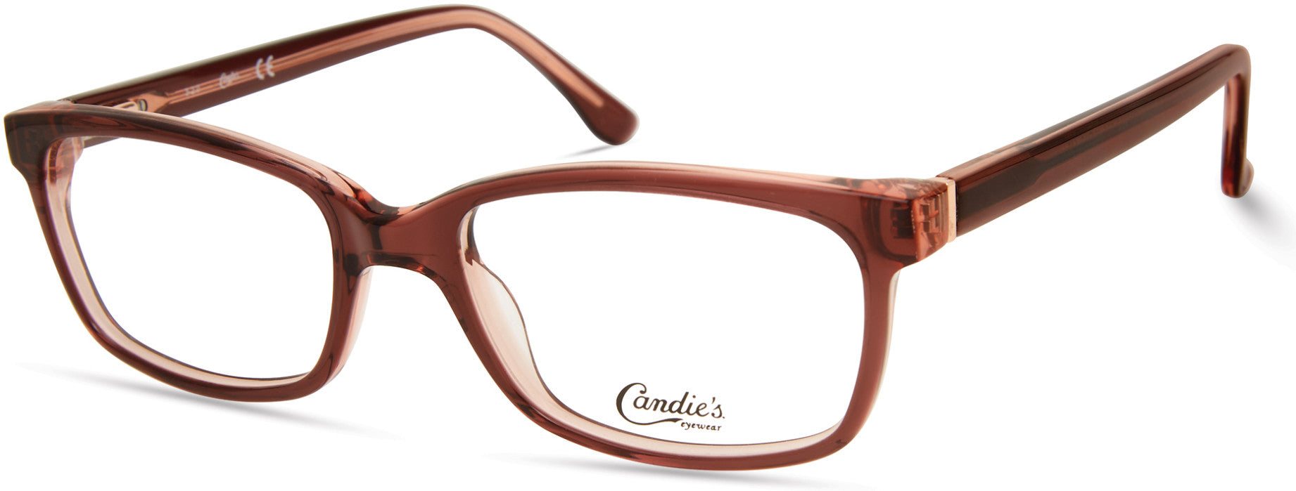 Candies CA0199 Rectangular Eyeglasses 074-074 - Pink 
