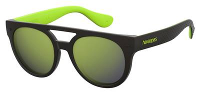 HAVAIANAS Buzios Navigator Sunglasses 07ZJ-BLCKGREEN