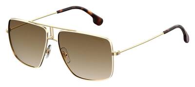 Carrera 1006/S Rectangular Sunglasses 09HT-Black Ivory (Back Order 2 weeks)