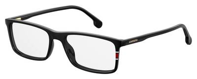 Carrera 175 Rectangular Eyeglasses 0807-Black (Back Order 2 weeks)