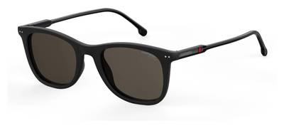 Carrera 197/S Rectangular Sunglasses 0003-Matte Black