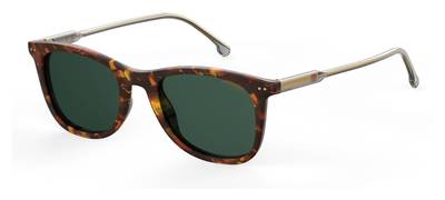 Carrera 197/S Rectangular Sunglasses 0086-Dark Havana