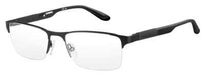 Ca 8821 Rectangular Eyeglasses 010G-Matte Black Black (Back Order 2 weeks)