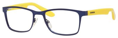 Carrerino 53 Rectangular Eyeglasses 0HNN-Blue Yellow