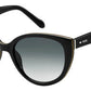  Fos 3063/S Cat Eye/Butterfly Sunglasses 0D28-Shiny Black