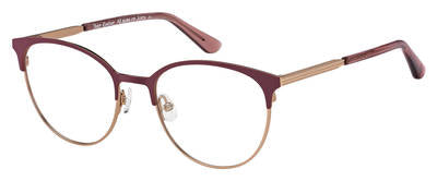 Ju 189 Oval Modified Sunglasses 07BL-Matte Burgundy