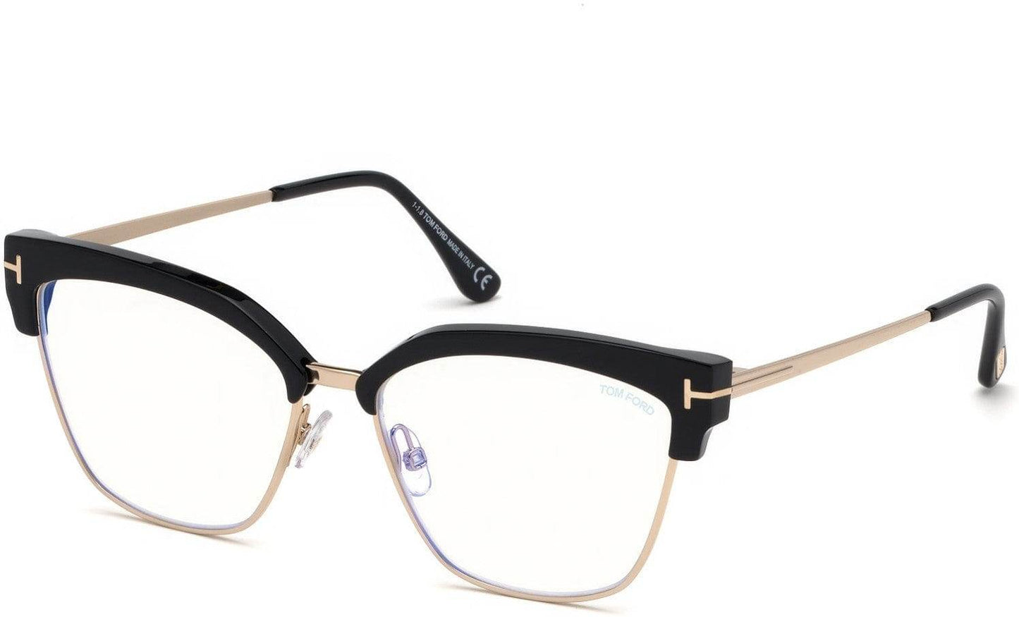 Tom Ford FT5547-B Geometric Eyeglasses For Women - Lensntrends
