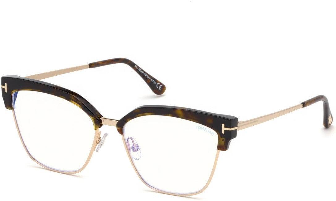 Tom Ford FT5547-B Geometric Eyeglasses For Women - Lensntrends