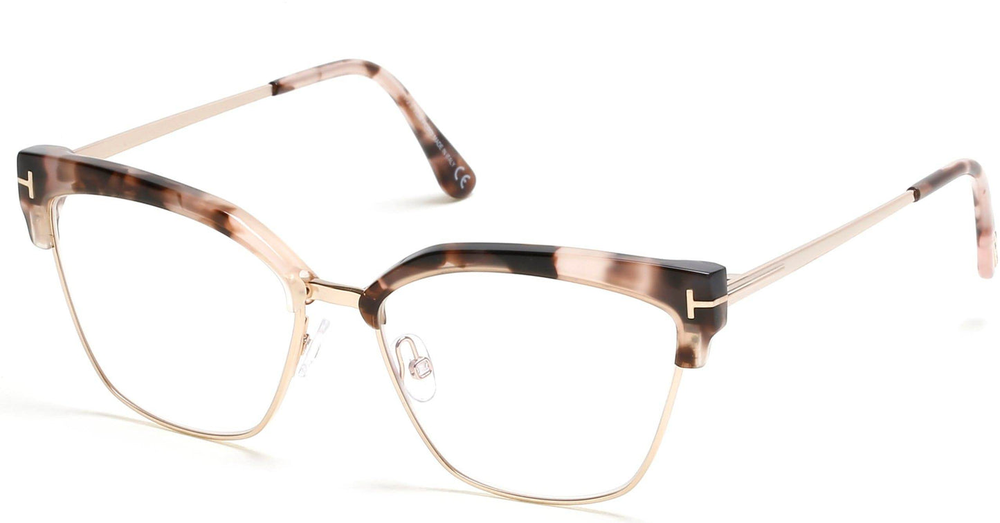Tom Ford FT5547-B Geometric Eyeglasses For Women - Lensntrends