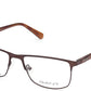 Gant GA3226 Rectangular Eyeglasses 049-049 - Matte Dark Brown