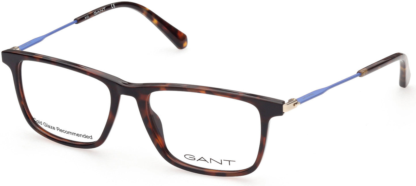 Gant GA3236 Rectangular Eyeglasses 052-052 - Dark Havana