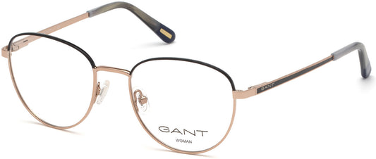 Gant GA4088 Round Eyeglasses 001-001 - Shiny Black
