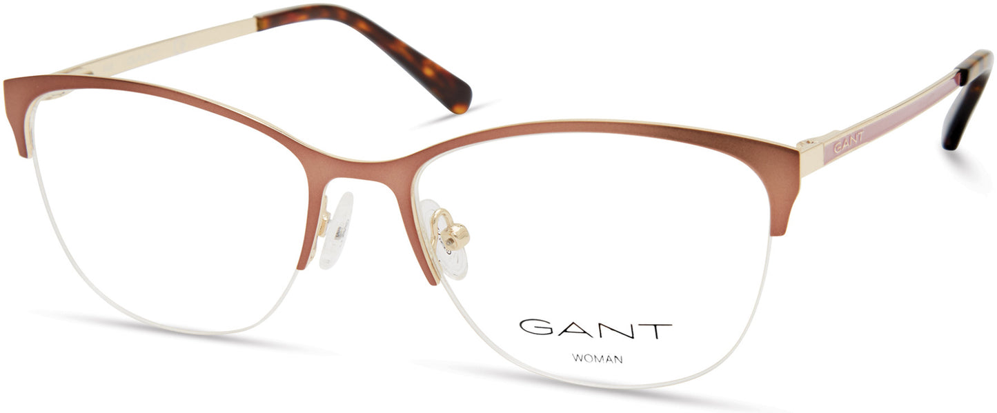 Gant GA4116 Cat Eyeglasses 046-046 - Matte Light Brown