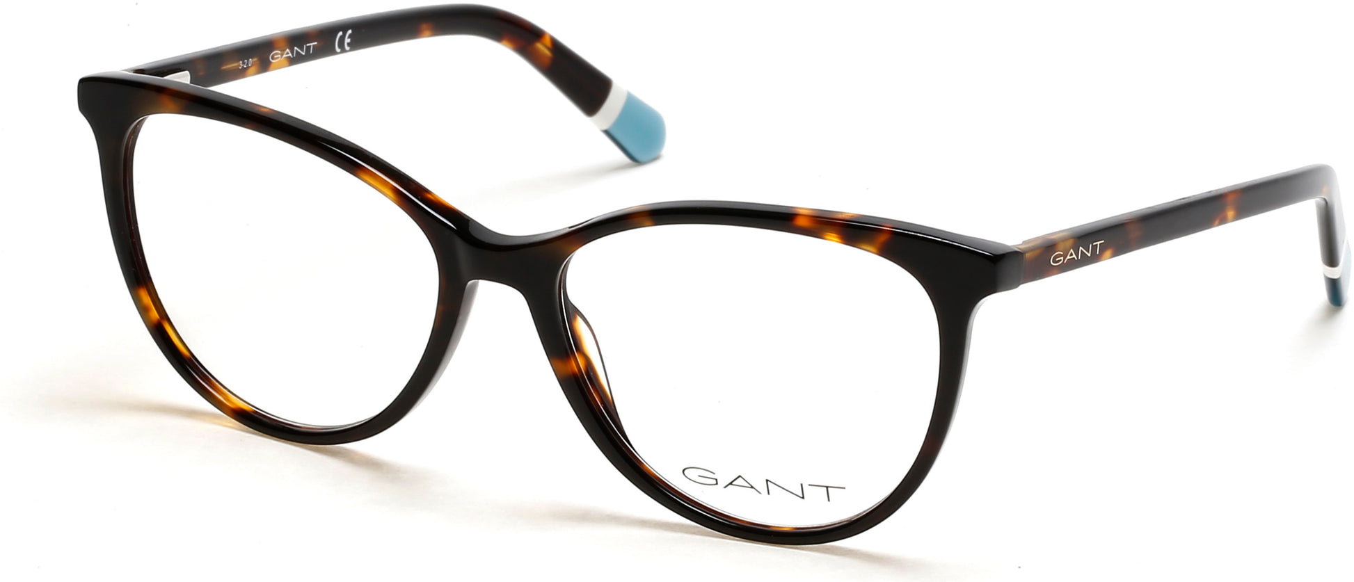 Gant GA4118 Square Eyeglasses 052-052 - Dark Havana