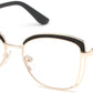 Guess By Marciano GM0344 Geometric Eyeglasses 032-032 - Pale Gold