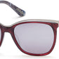 Guess By Marciano GM0745 Square Sunglasses 69C-69C - Shiny Bordeaux / Smoke Mirror