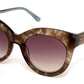 Guess By Marciano GM0787 Cat Sunglasses 56Z-56Z - Havana / Gradient Or Mirror Violet Lenses