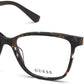 Guess GU2832 Square Eyeglasses 050-050 - Dark Brown