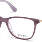 Guess GU2856-S Square Eyeglasses 083-083 - Violet