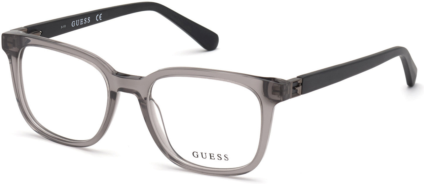 Guess GU50021 Square Eyeglasses 020-020 - Grey