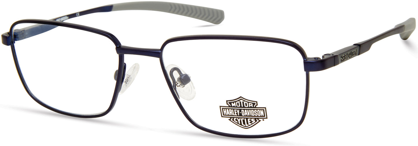 Harley-Davidson HD0148T Square Eyeglasses 091-091 - Matte Blue