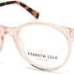 Kenneth Cole New York,Kenneth Cole Reaction KC0325 Round Eyeglasses 072-072 - Shiny Pink