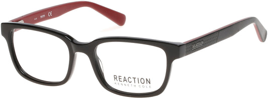 Kenneth Cole New York,Kenneth Cole Reaction KC0794 Eyeglasses 001-001 - Shiny Black - Back Order until 