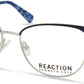 Kenneth Cole New York,Kenneth Cole Reaction KC0877 Round Eyeglasses 091-091 - Matte Blue