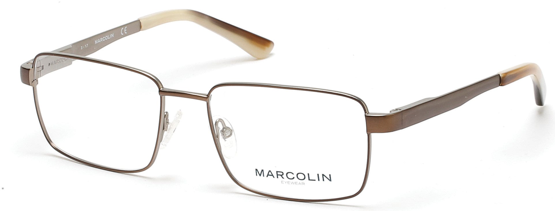 Marcolin MA3004 Eyeglasses 049-049 - Matte Dark Brown
