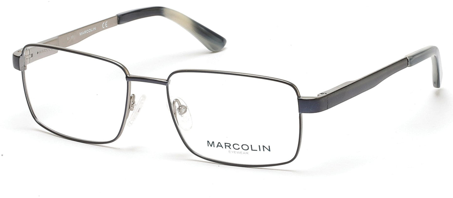 Marcolin MA3004 Eyeglasses 091-091 - Matte Blue