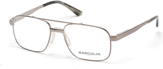 Marcolin MA3005 Eyeglasses 008-008 - Shiny Gunmetal