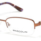 Marcolin MA5011 Eyeglasses 008-045 - Shiny Light Brown