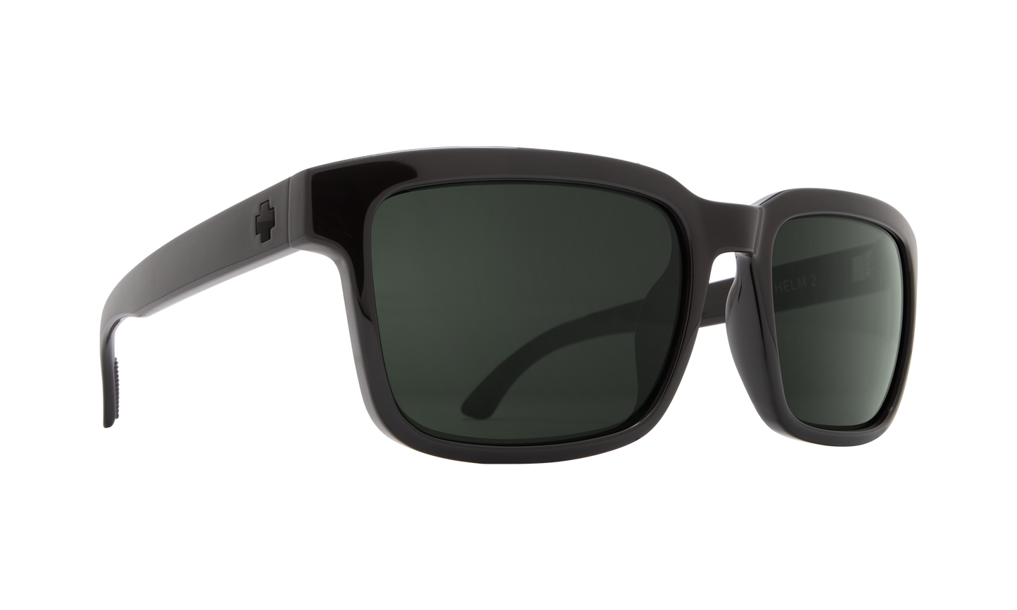 SPY Helm 2 Sunglasses Happy Gray Green Polar SOSI Black 57-19-145