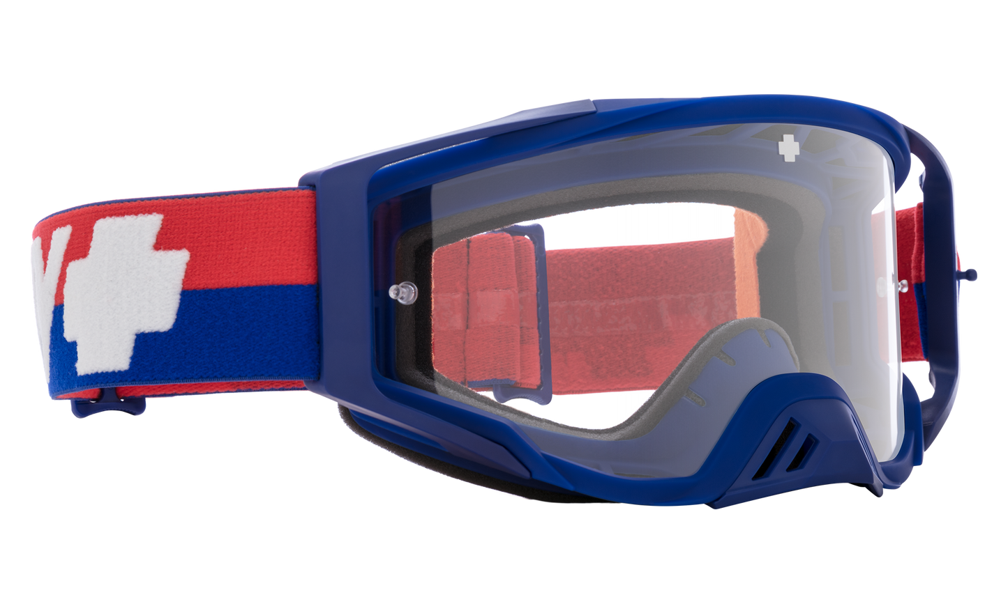 SPY Foundation Mx Goggle Goggles HD Clear Bolt USA One Size