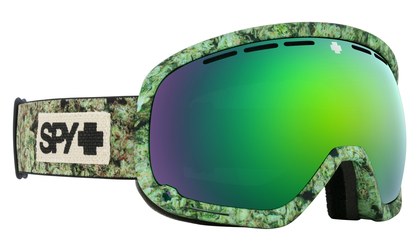 SPY Marshall Snow Goggle Goggles HD Plus Bronze w/ Green Spectra Mirror + HD Plus LL Persimmon w/ Silver Spectra Mirror Kush One Size