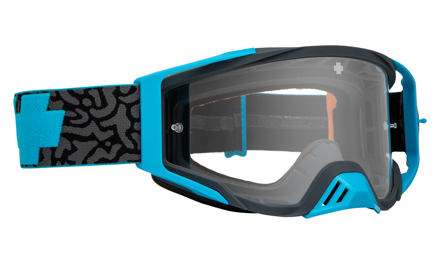 SPY Foundation Mx Goggle Goggles HD Clear AFP Maze Blue One Size