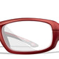 Wiley X YF GAMER Full Rim Eyeglasses  Red 57-18-135