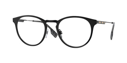 Burberry YORK BE1360 Phantos Eyeglasses  1001-Matte Black 51-145-21 - Color Map Black