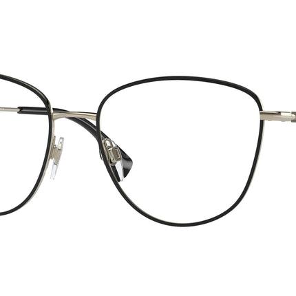 Burberry VIRGINIA BE1376 Phantos Eyeglasses  1109-Black 55-140-17 - Color Map Black