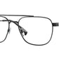 Burberry MICHAEL BE1377 Square Eyeglasses  1001-Black 57-145-17 - Color Map Black