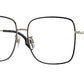 Burberry QUINCY BE1378D Square Eyeglasses  1326-Black 57-140-14 - Color Map Black