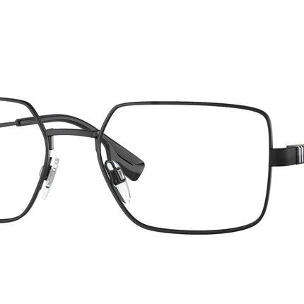 Burberry BE1380 Rectangle Eyeglasses  1007-Black 56-145-18 - Color Map Black