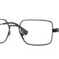 Burberry BE1380 Rectangle Eyeglasses  1007-Black 56-145-18 - Color Map Black