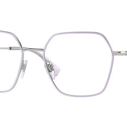 Burberry BE1381 Irregular Eyeglasses  1345-Lilac 56-140-18 - Color Map Violet